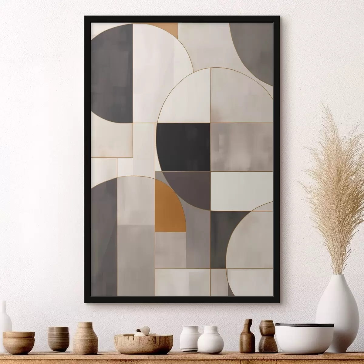 Poster Geometrische Abstraktion f45584