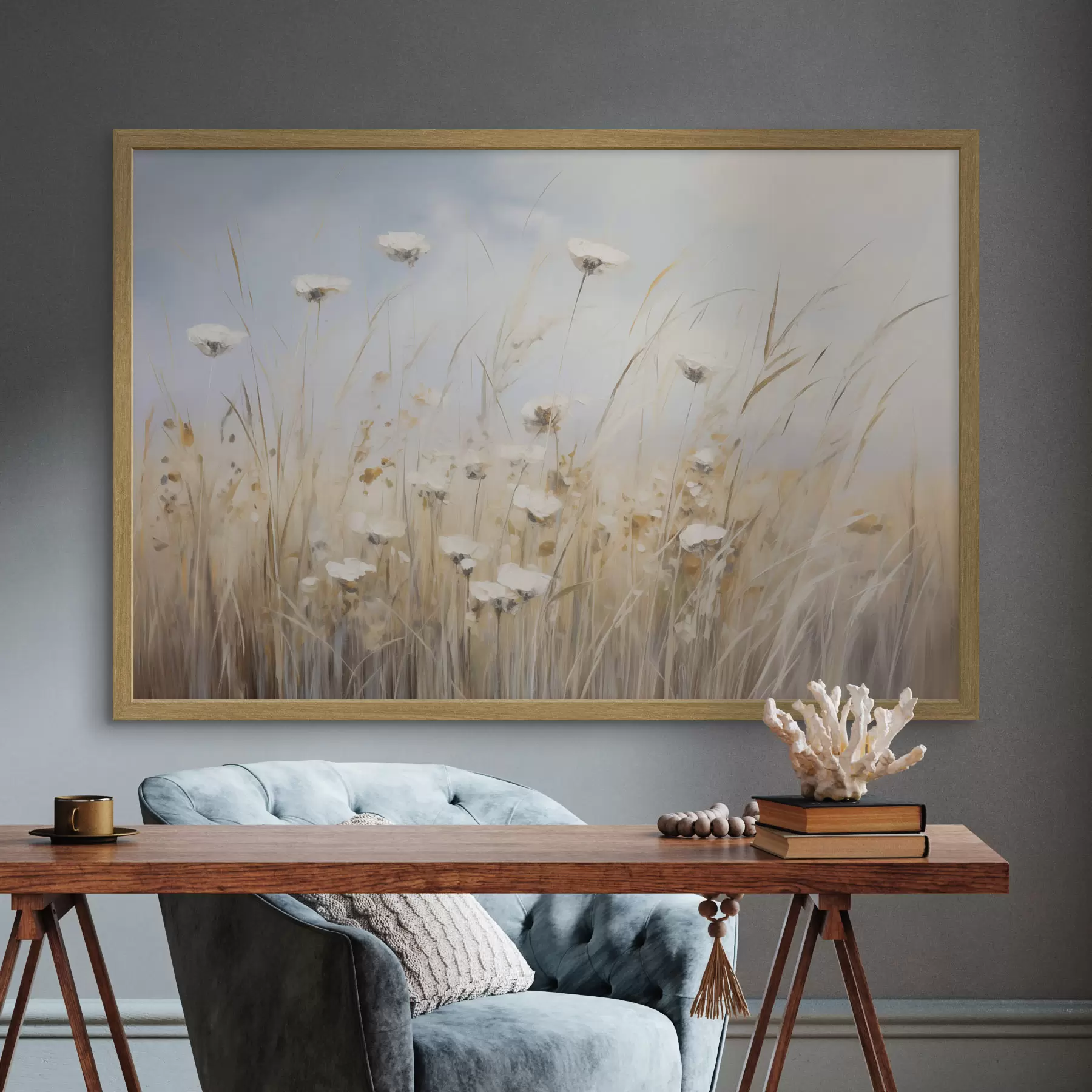 Fototapete Feldblumen f45511