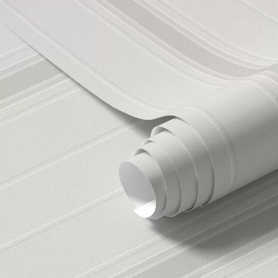 Fototapete Beigefarbener Hintergrund mit dünnen und mittleren grau-weißen Streifen a00559