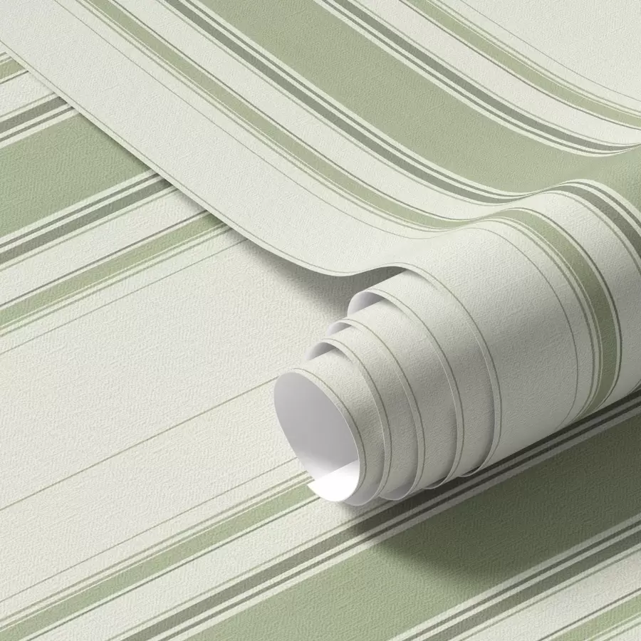 Fototapete Heller Hintergrund mit dunkelgrünen Akzentstreifen a00562