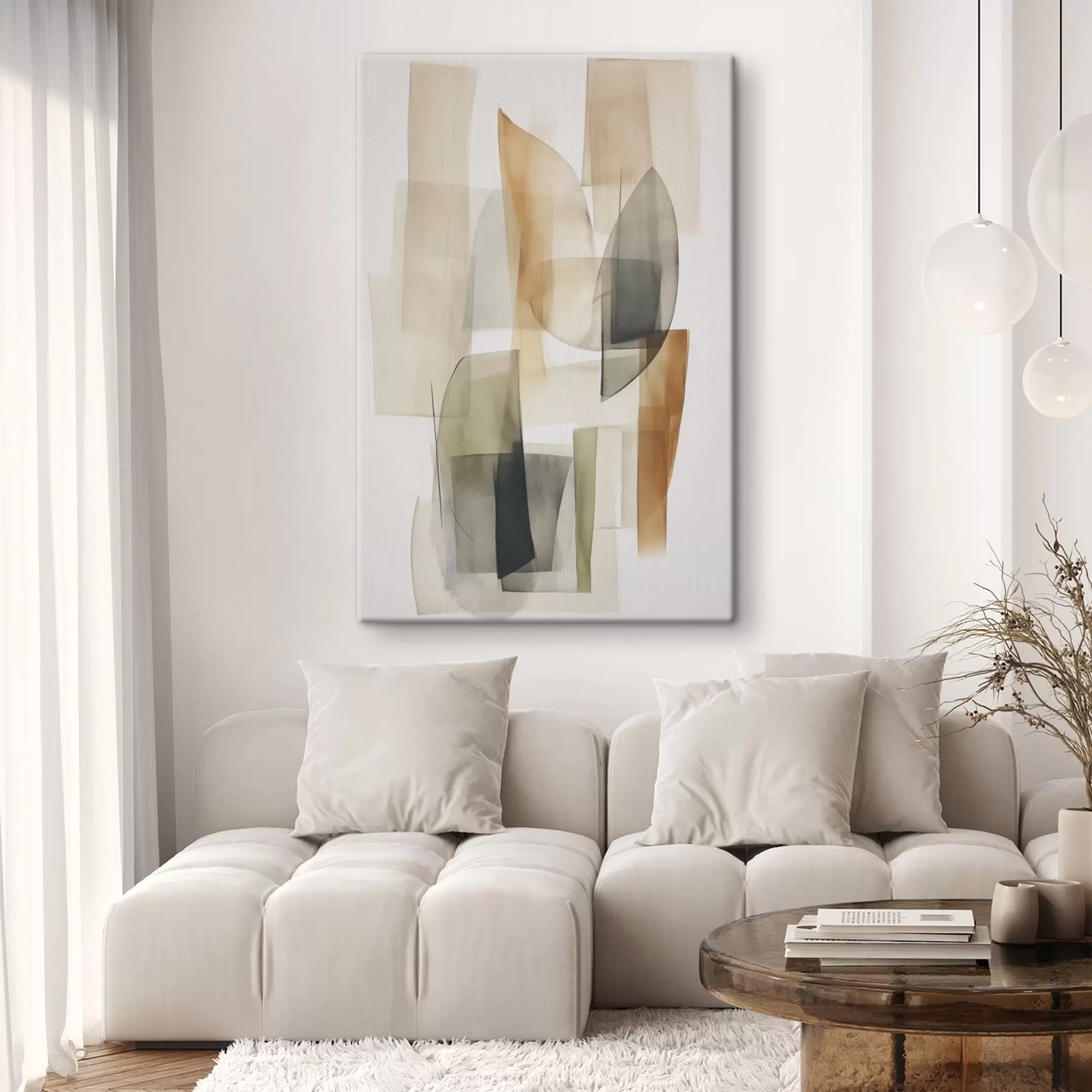 Fototapete Abstraktion Flecken Nachahmung Aquarell s45669