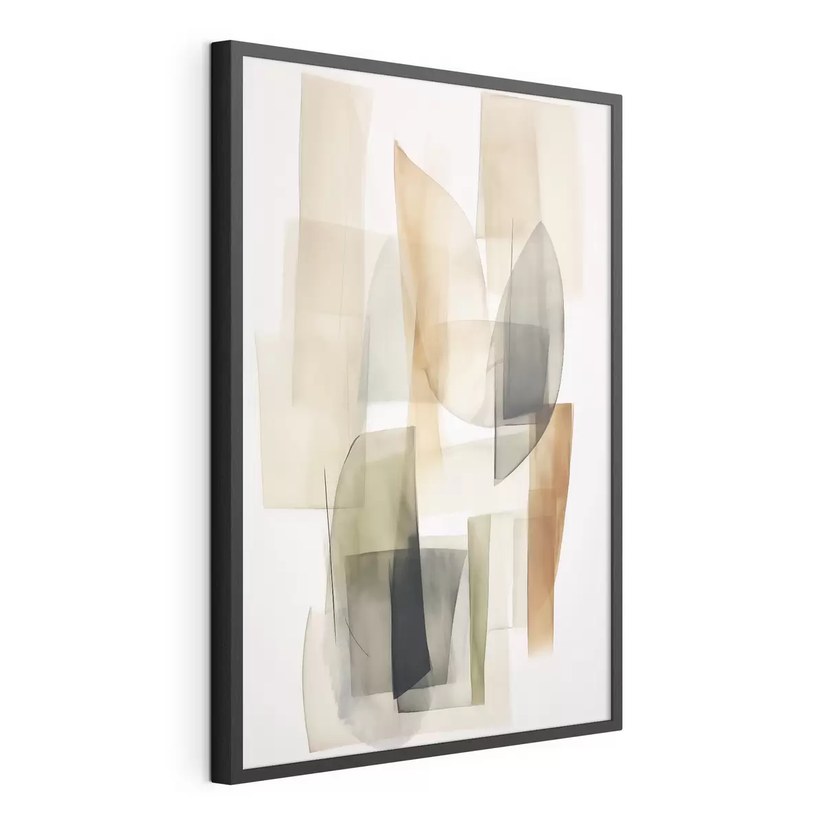 Poster Abstraktion Flecken Nachahmung Aquarell f45669