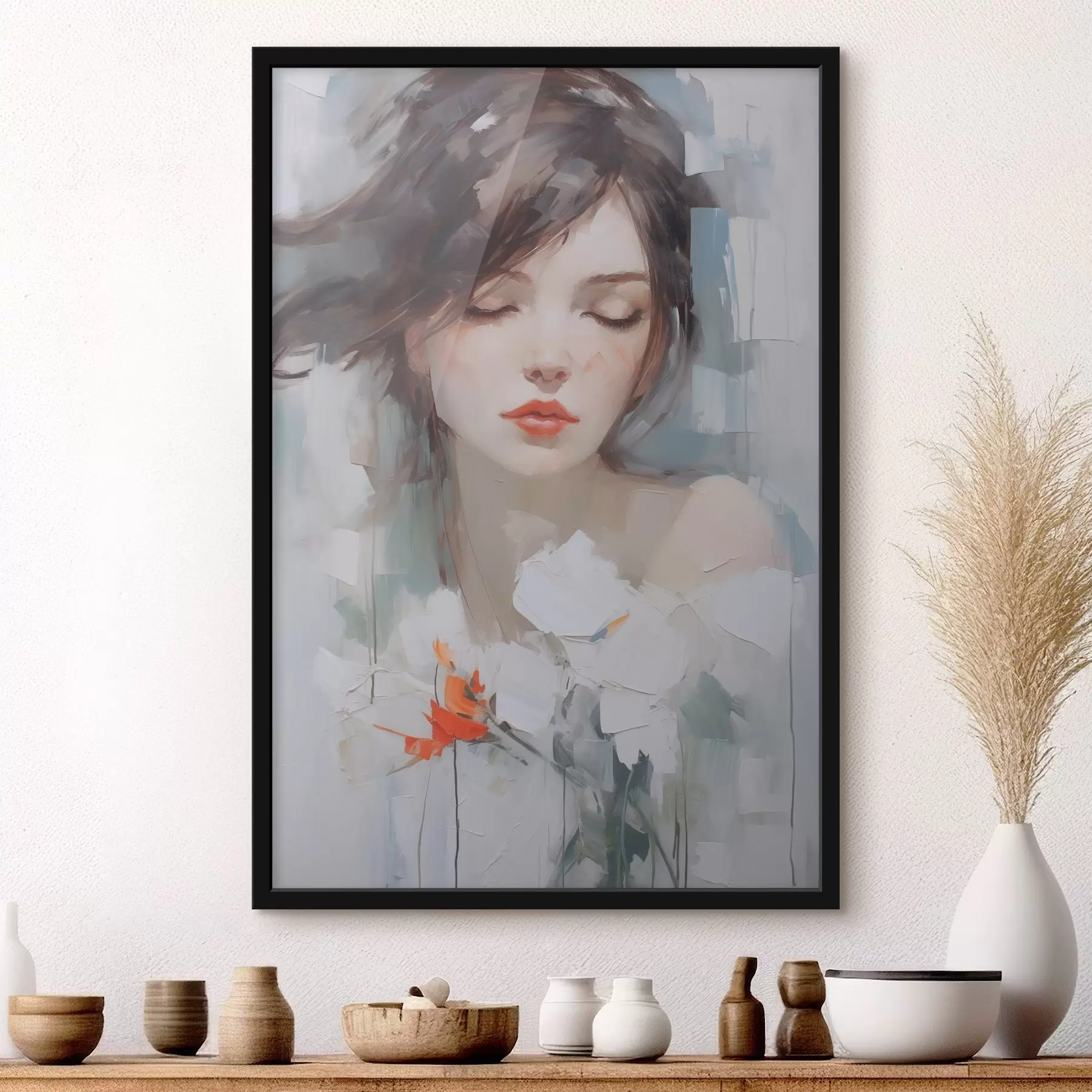 Fototapete Porträt einer Frau f45672