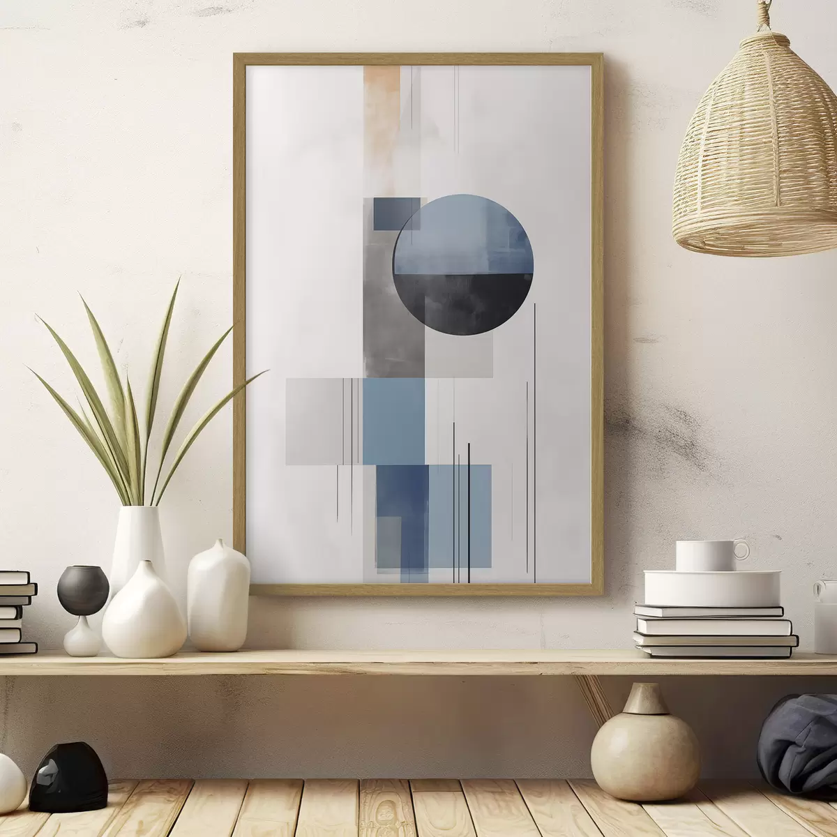 Poster Geometrische Abstraktion f45680