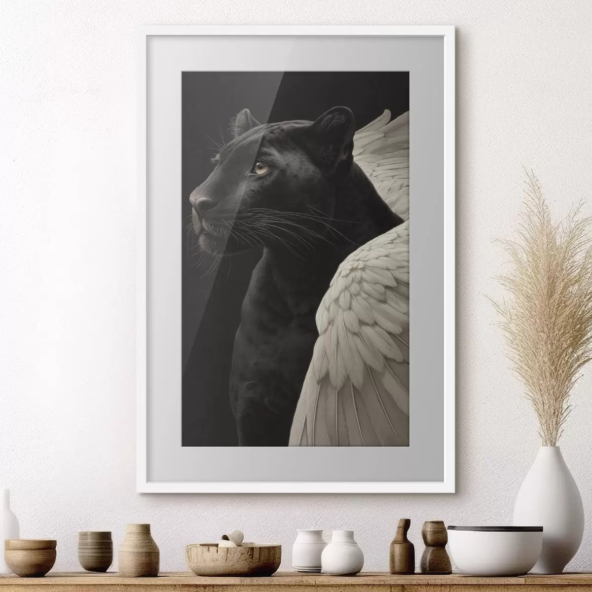 Poster Pantherflügel f45653