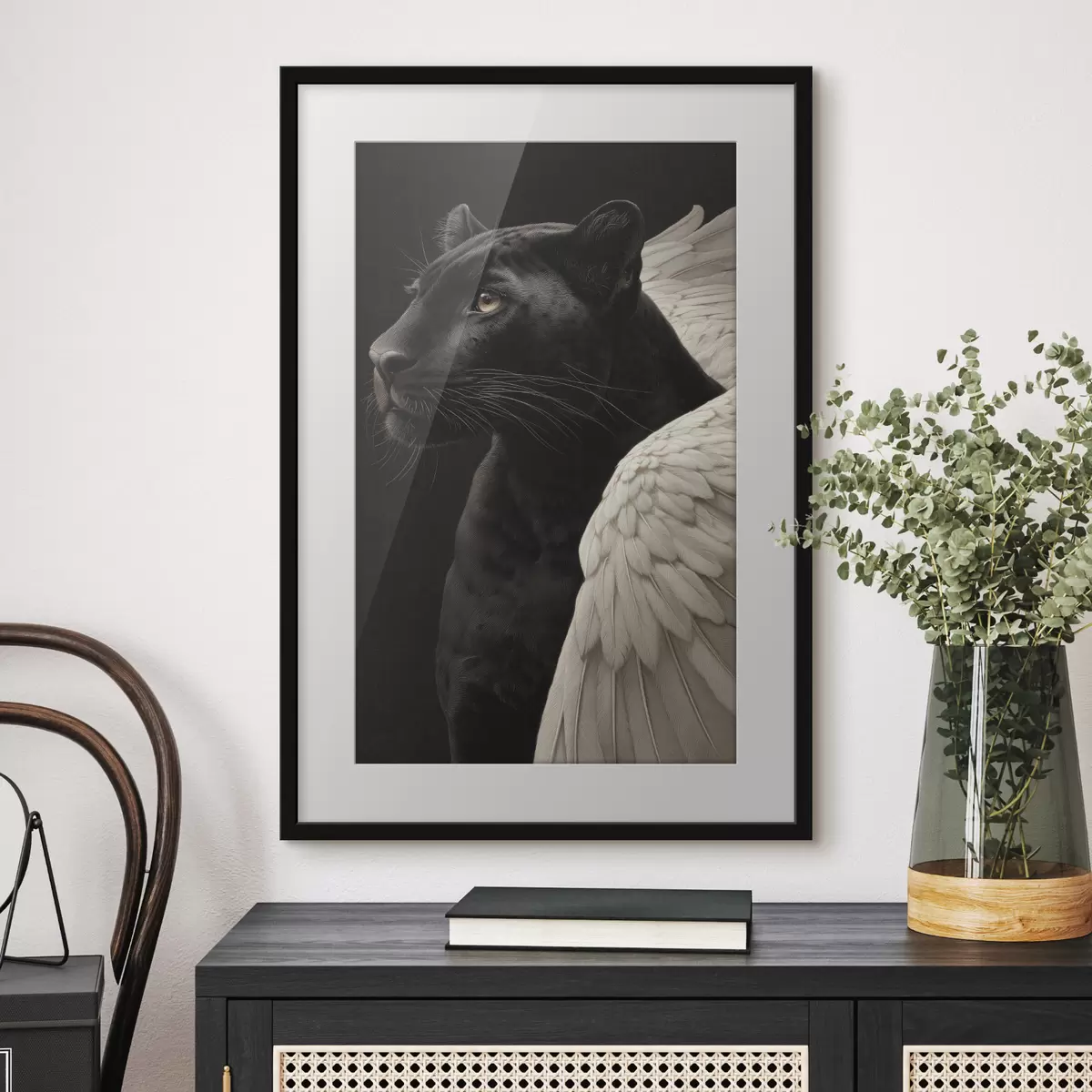 Poster Pantherflügel f45653