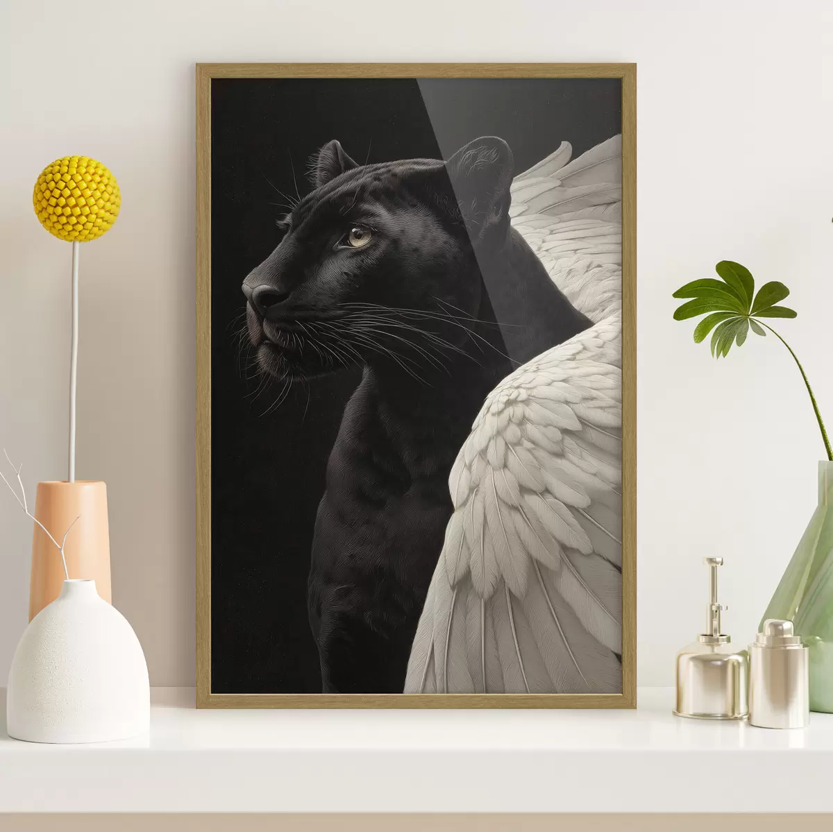 Poster Pantherflügel f45653