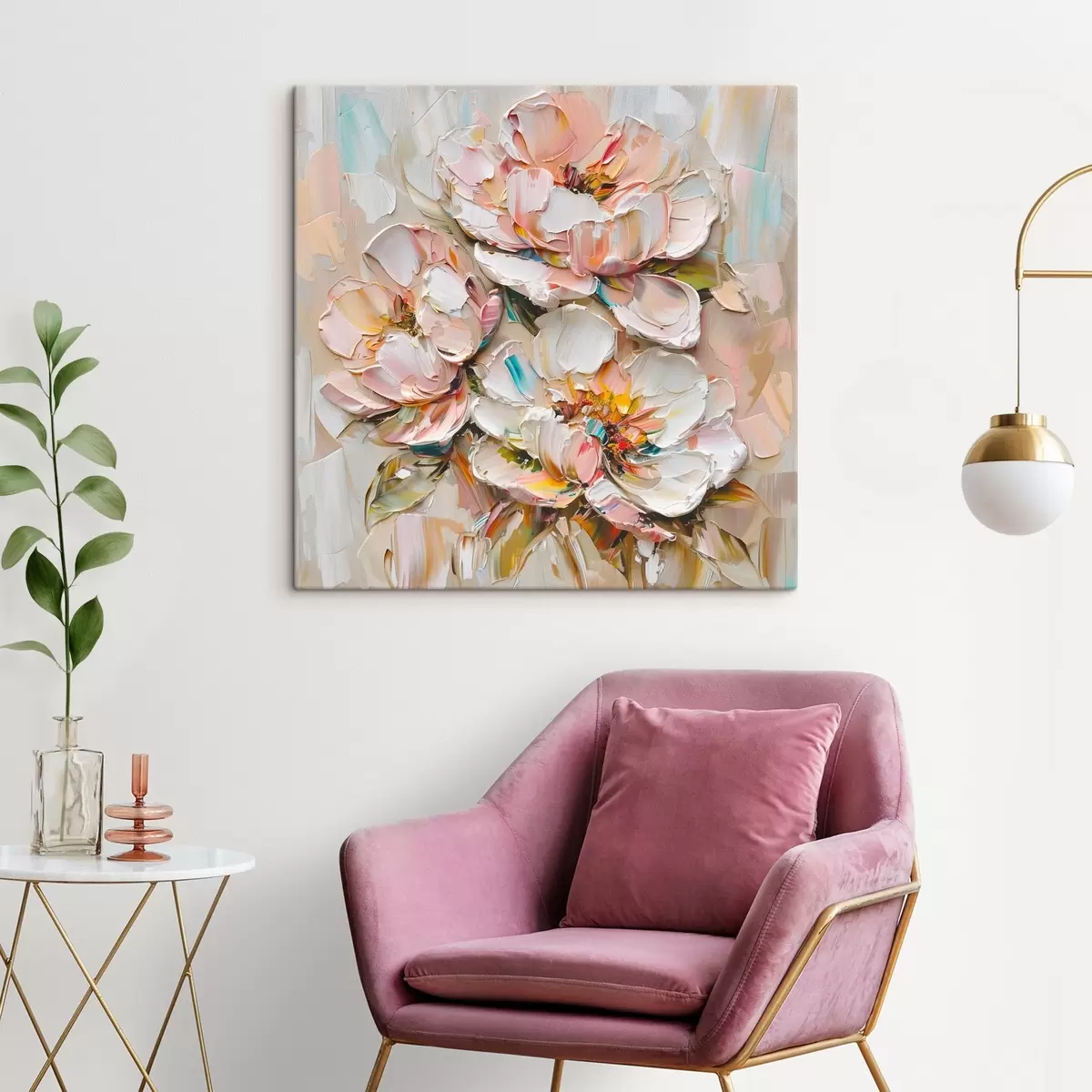 Fototapete Große Blumen s45746