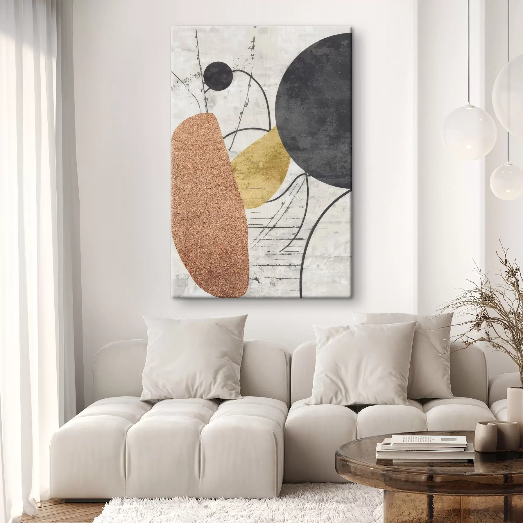 Fototapete Zeitgenössische Abstraktion s45751