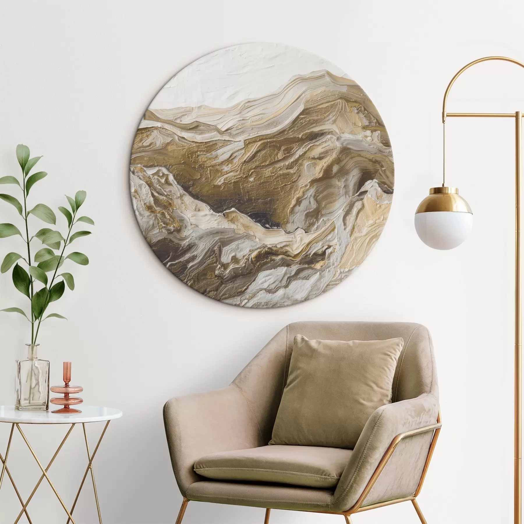 Fototapete Abstrakte Berglandschaft r45750