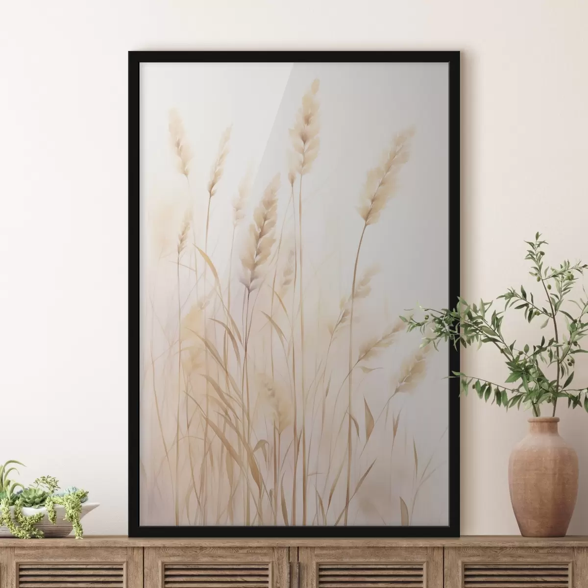 Poster Ährchen-Imitation Aquarell f45761
