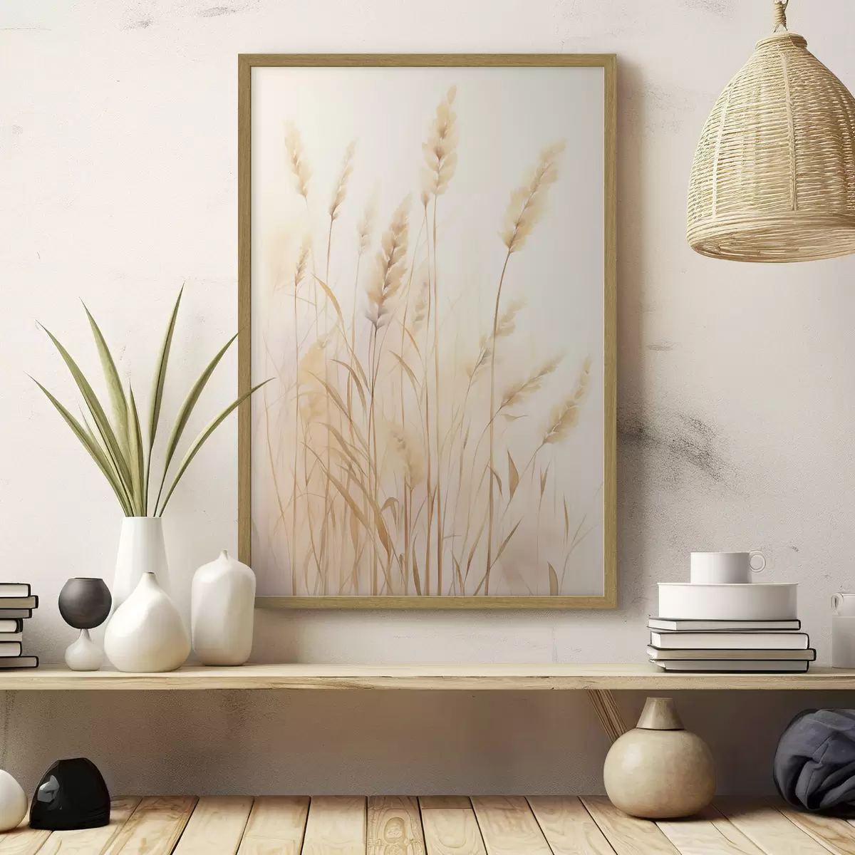 Poster Ährchen-Imitation Aquarell f45761