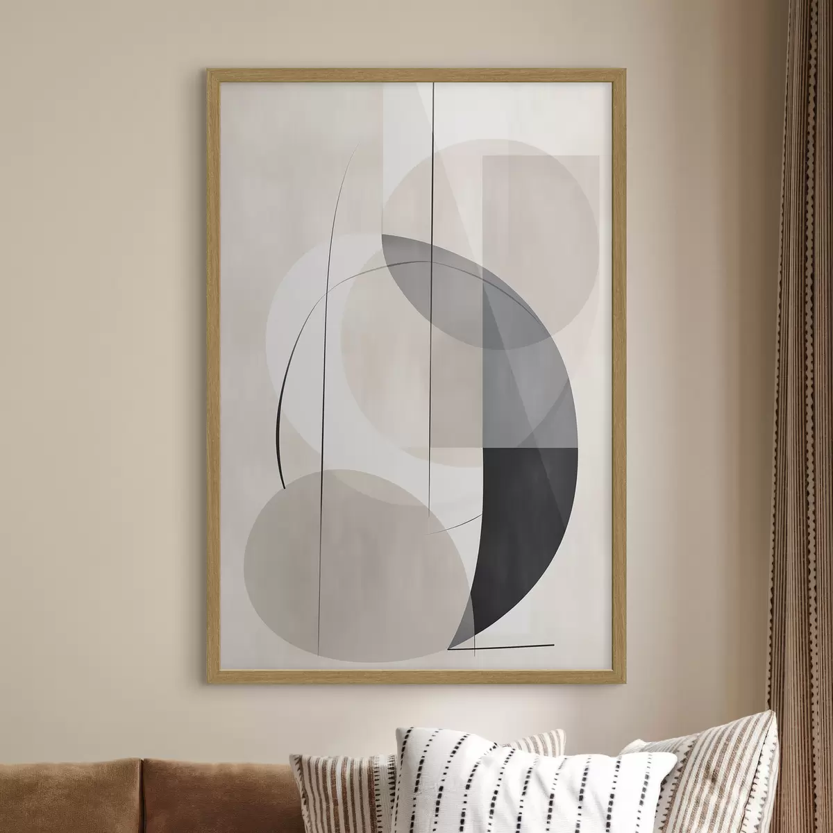 Poster Überlagerte Ovale f45766
