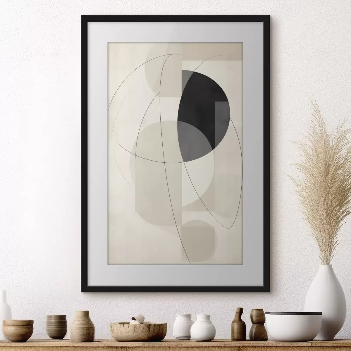Poster Schwebendes Oval f45767