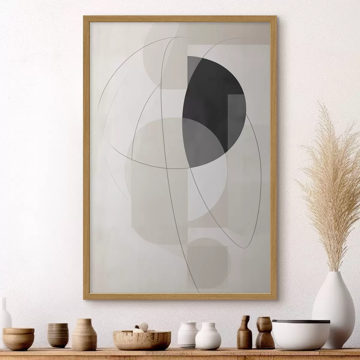 Poster Schwebendes Oval f45767