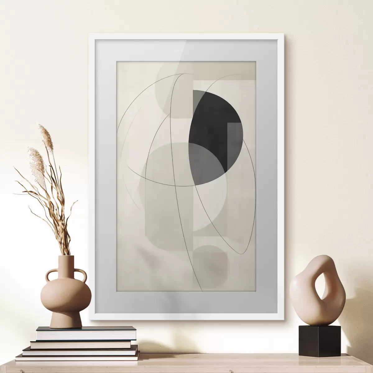 Poster Schwebendes Oval f45767