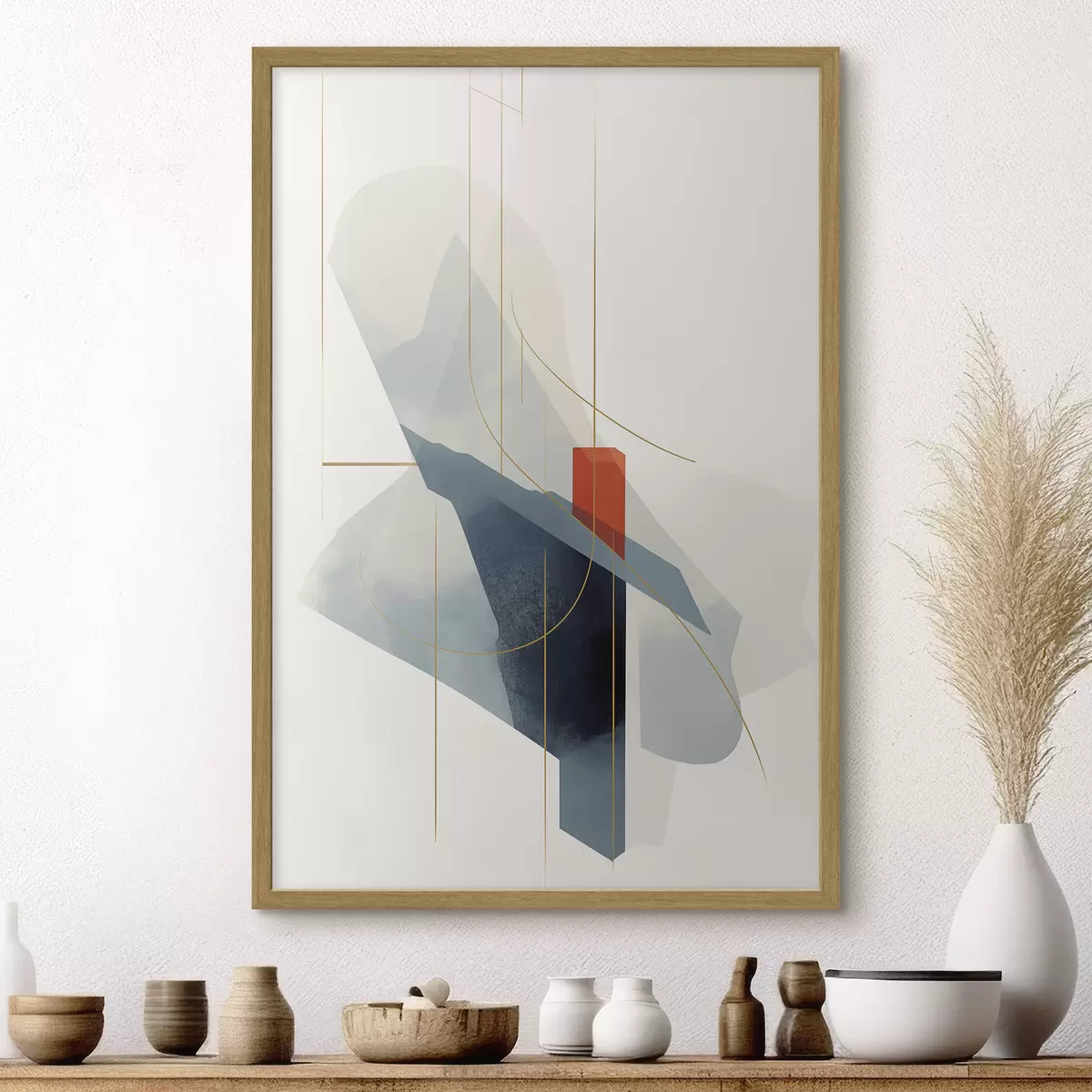 Poster Moderne Abstraktion f45770