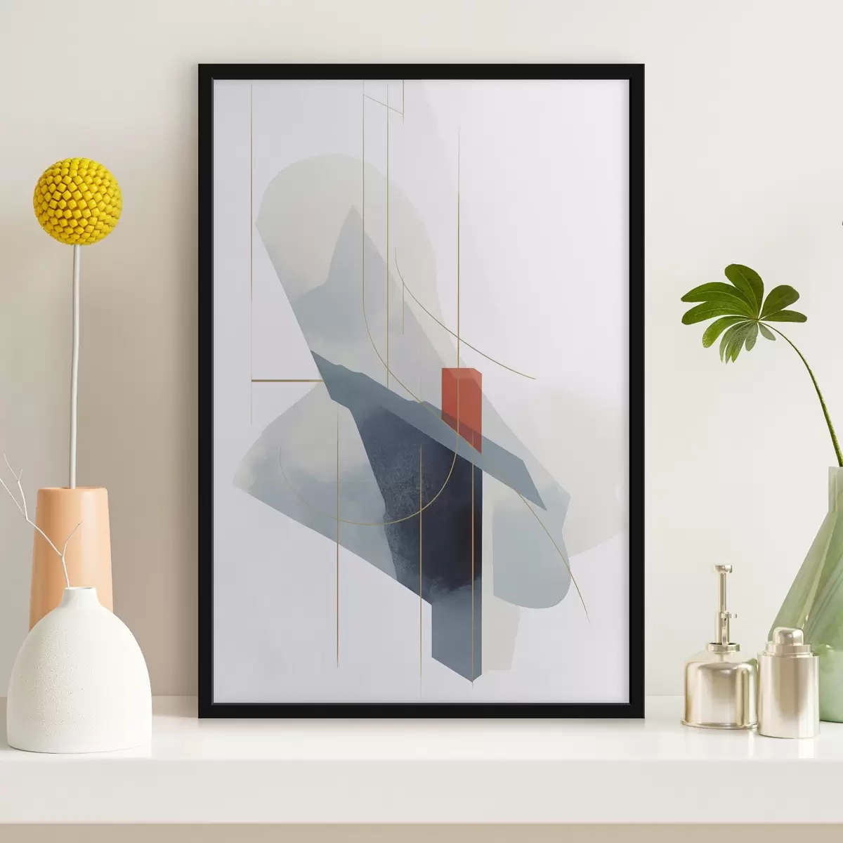 Poster Moderne Abstraktion f45770