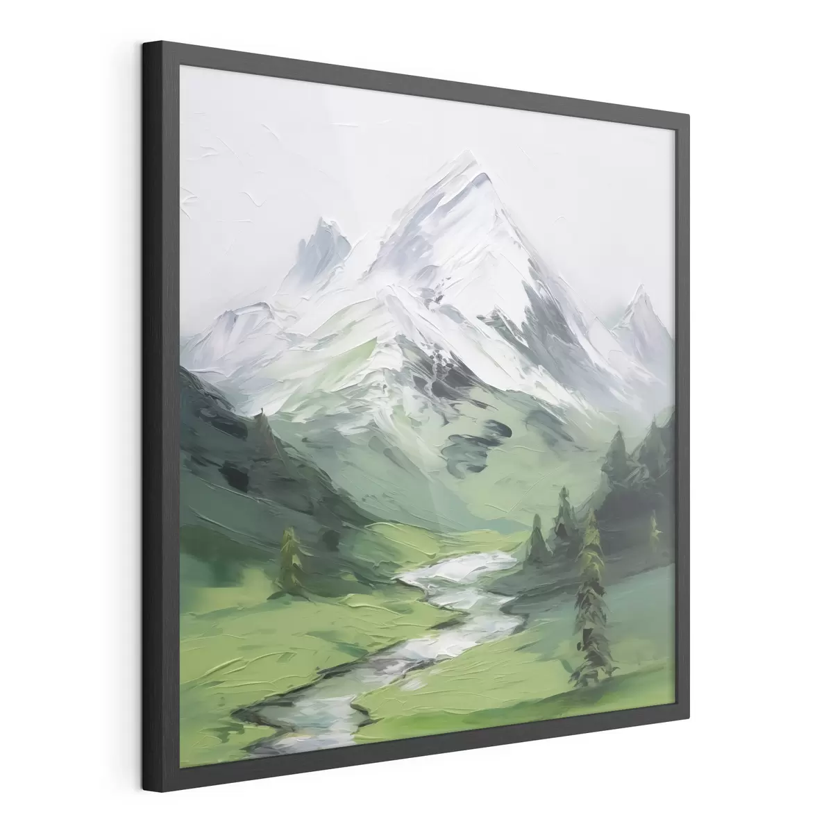 Poster Berg-Tal-Imitationsgemälde f45775