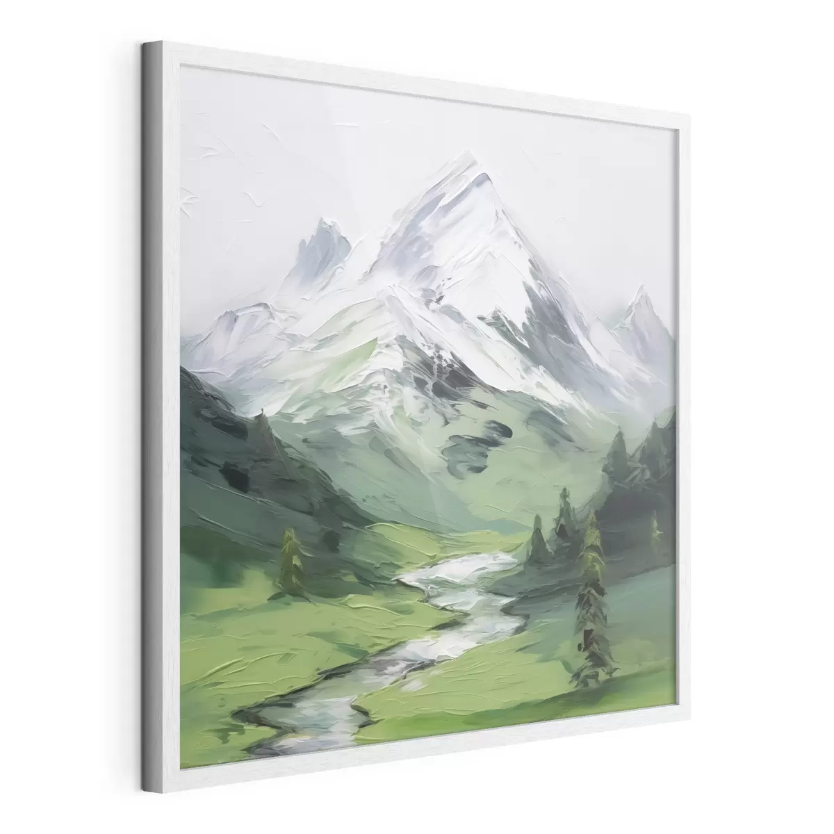 Poster Berg-Tal-Imitationsgemälde f45775