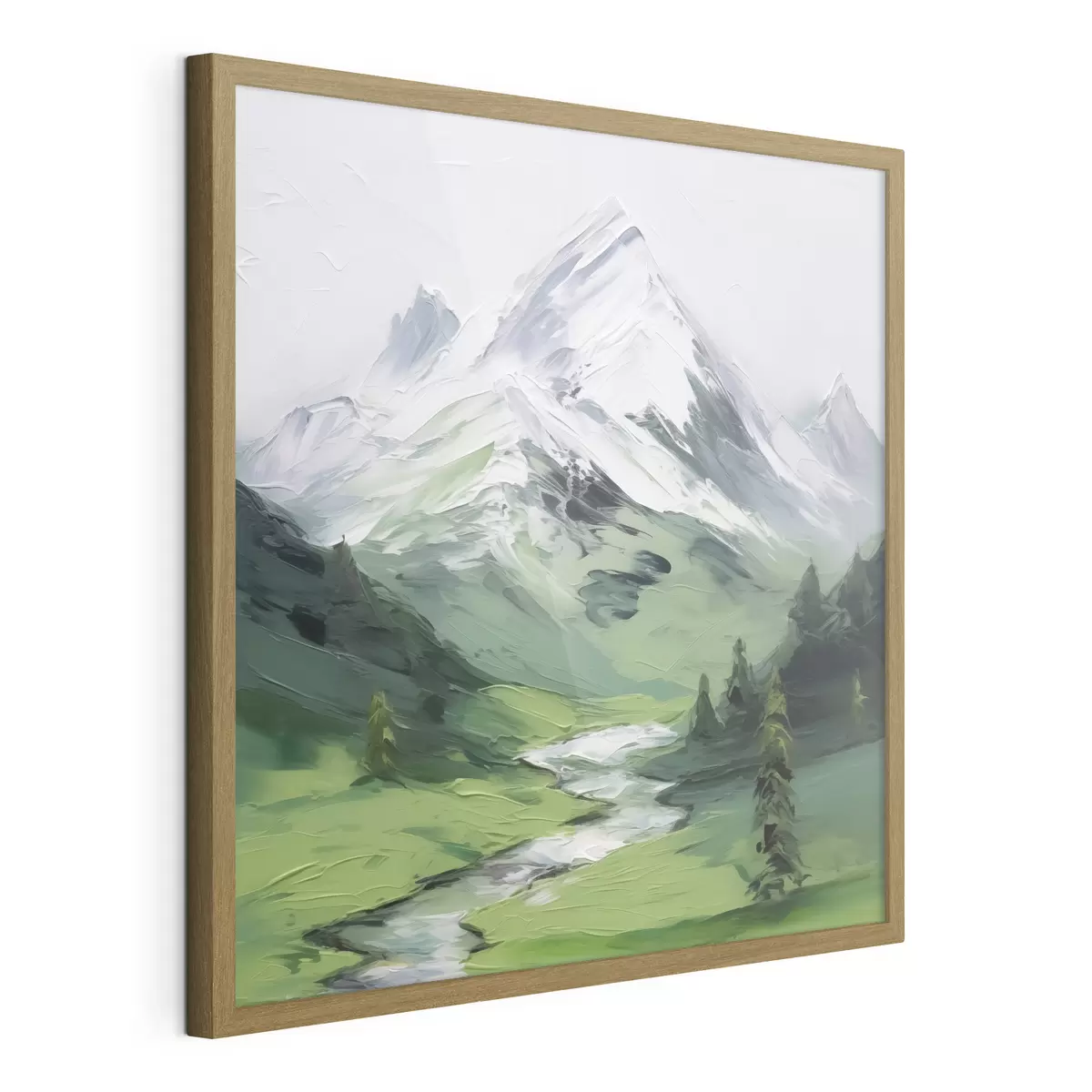 Poster Berg-Tal-Imitationsgemälde f45775