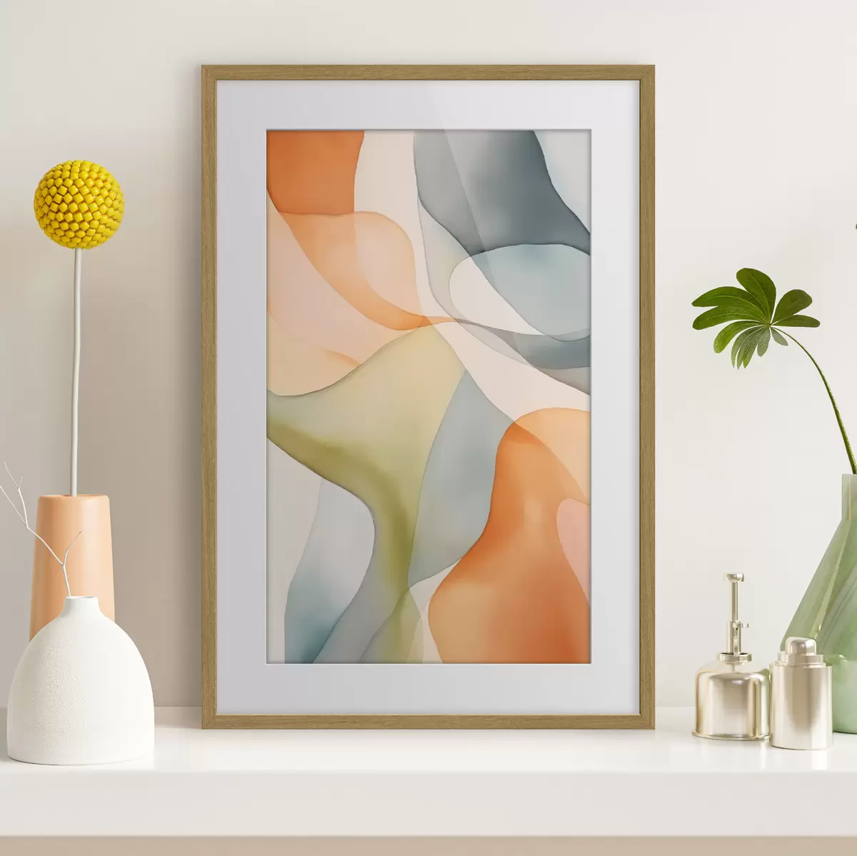 Poster Abstrakte Wellen f45785