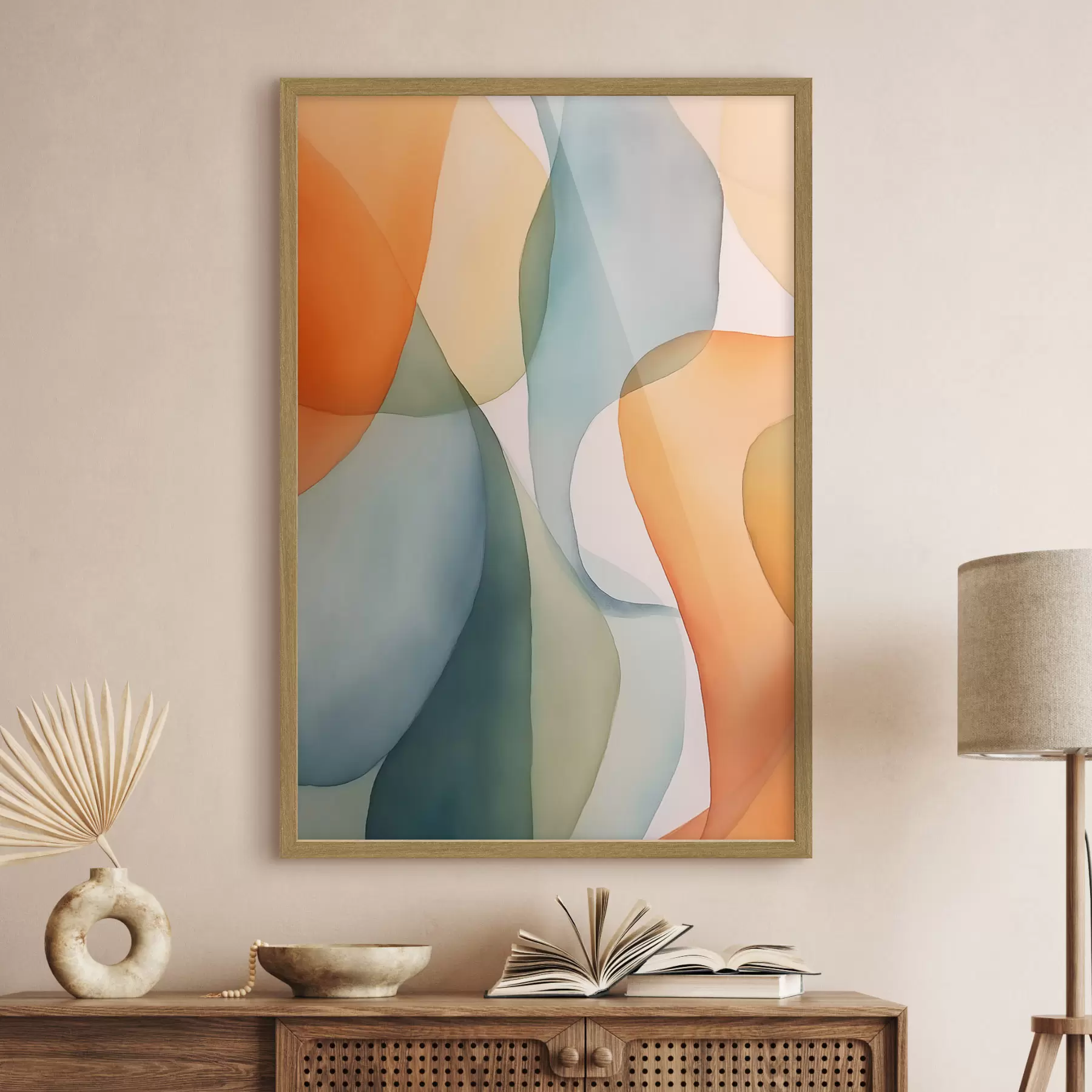 Fototapete Abstrakte Wellen f45786