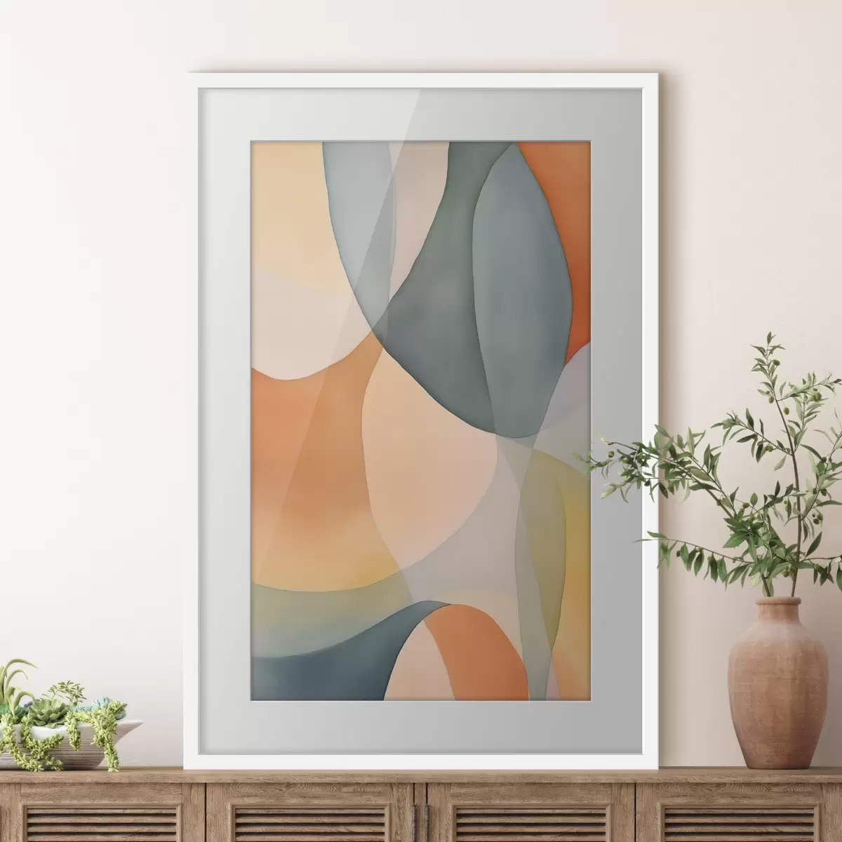 Poster Abstrakte Wellen f45787
