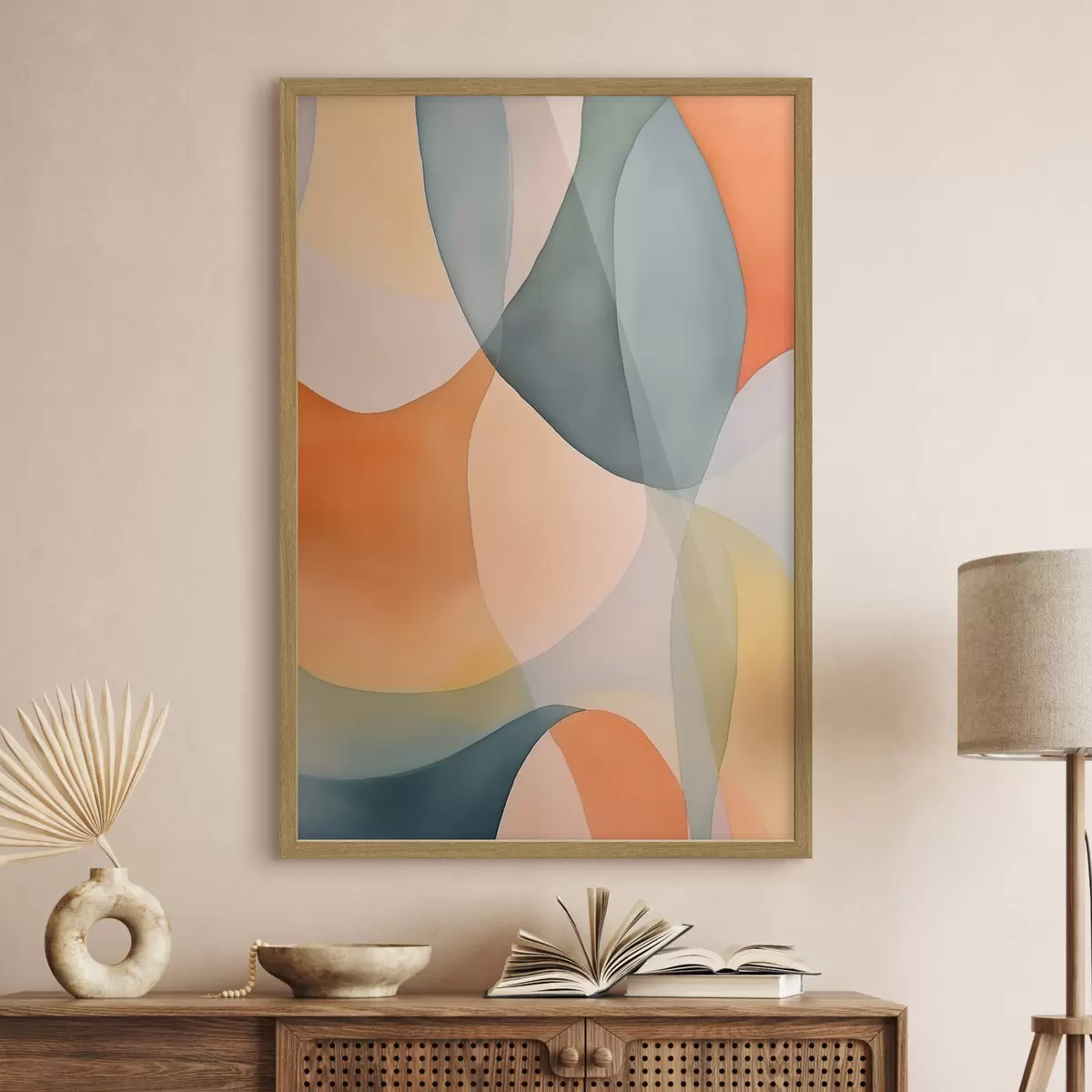 Poster Abstrakte Wellen f45787