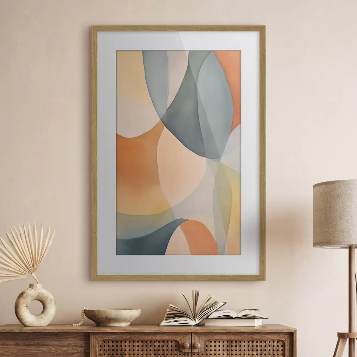 Poster Abstrakte Wellen f45787