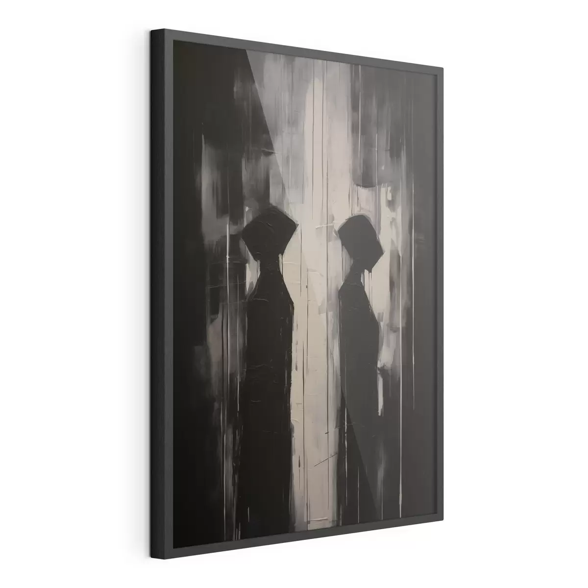 Poster Zwei Silhouetten f45788
