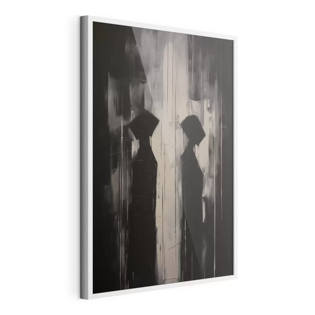 Poster Zwei Silhouetten f45788