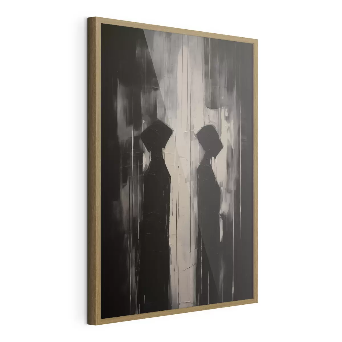 Poster Zwei Silhouetten f45788