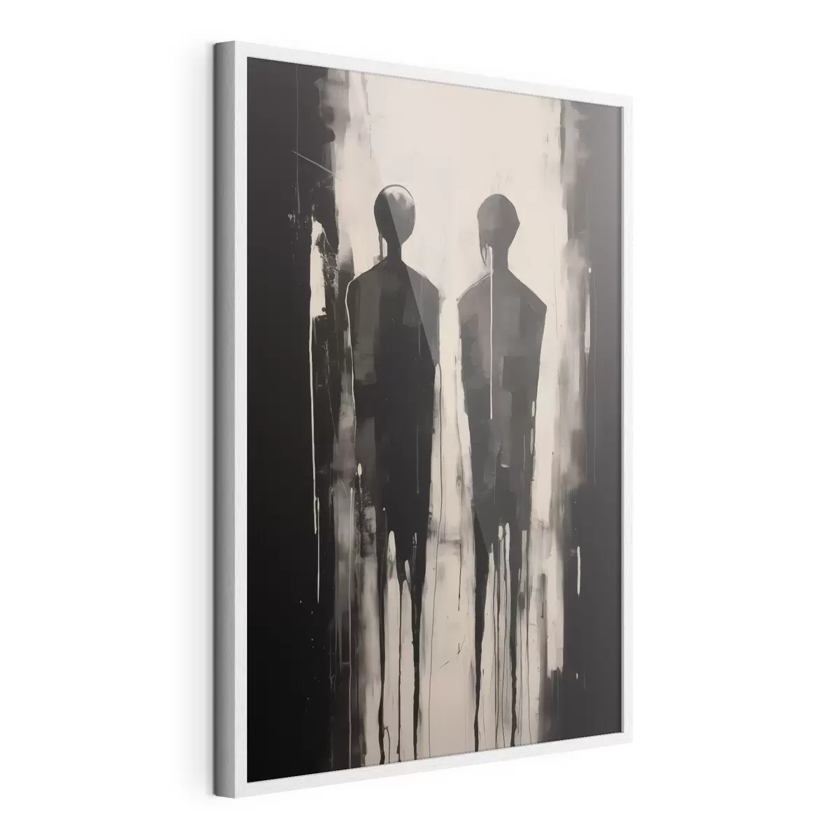 Poster Zwei Silhouetten f45789