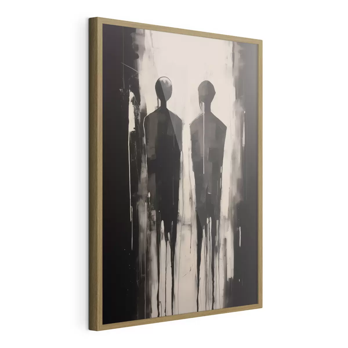 Poster Zwei Silhouetten f45789