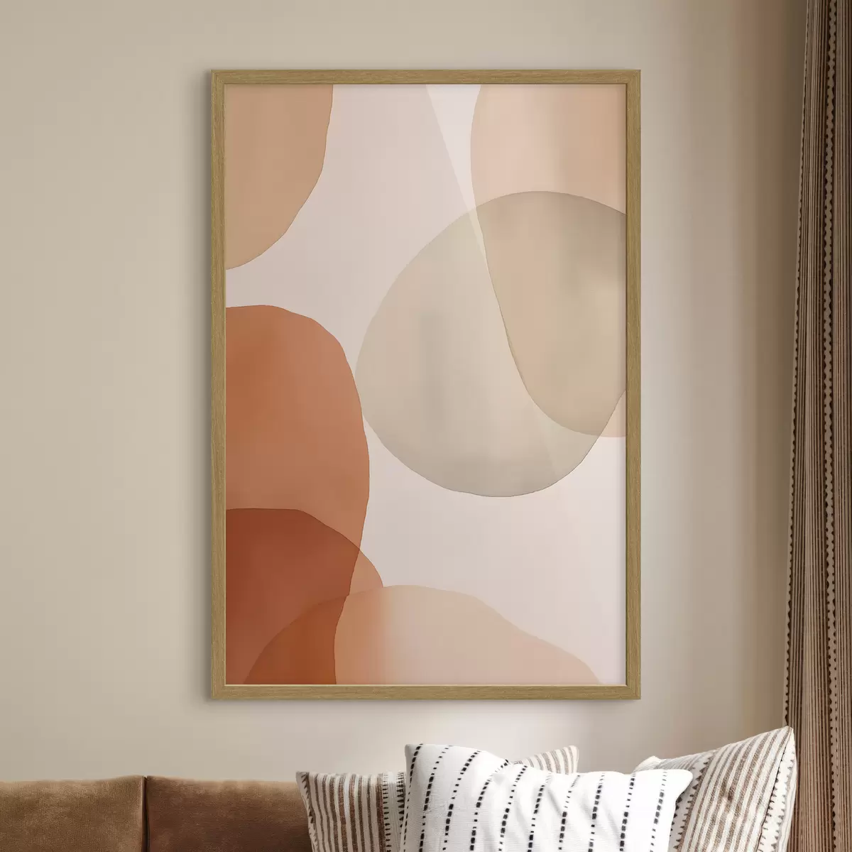 Poster Abstrakte Kreise f45791