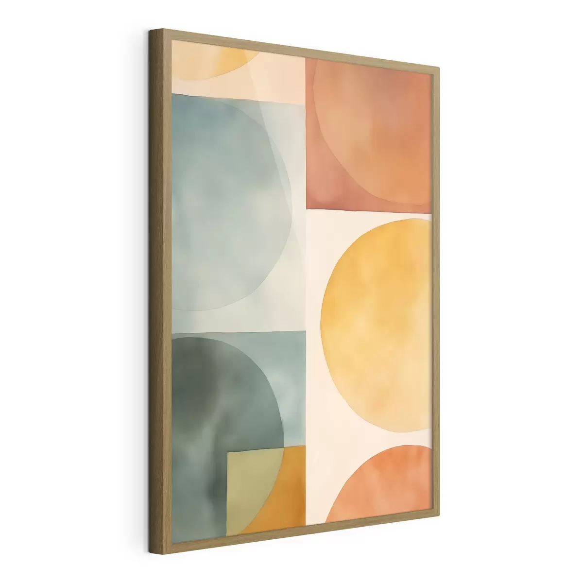 Poster Geometrische abstrakte Kreise f45792
