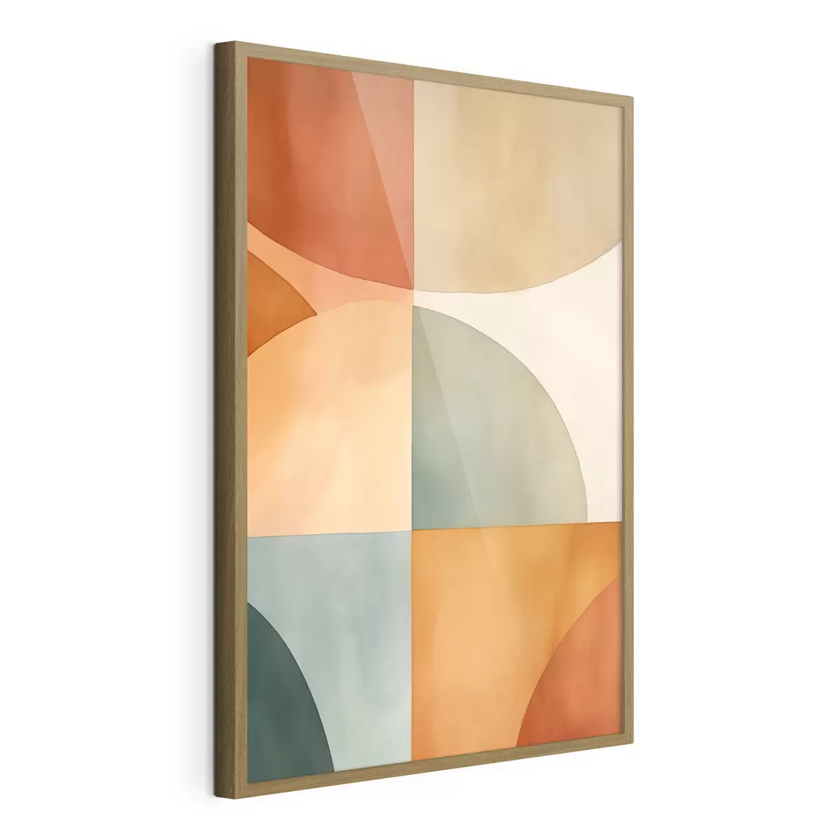 Poster Geometrische abstrakte Kreise f45793