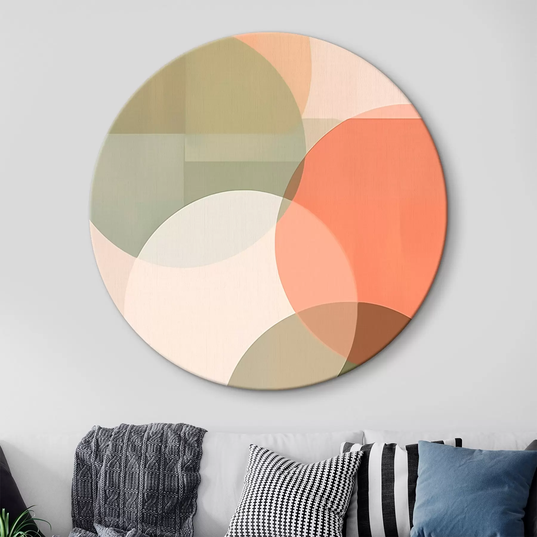 Fototapete Große abstrakte Kreise r45795