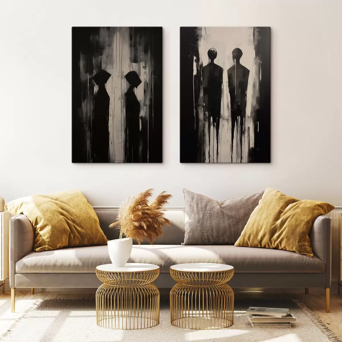 Fototapete Silhouetten von Menschen m00730
