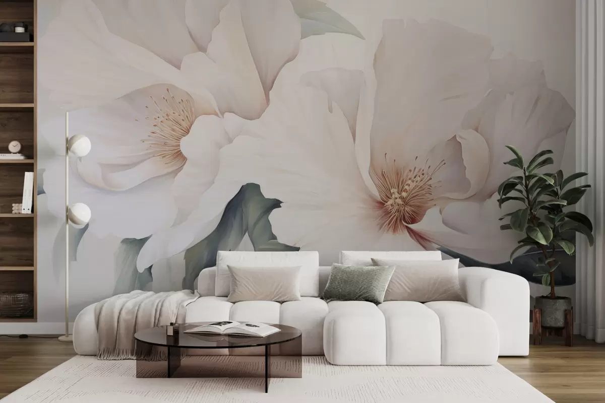 Fototapete Riesige Blumen w04533