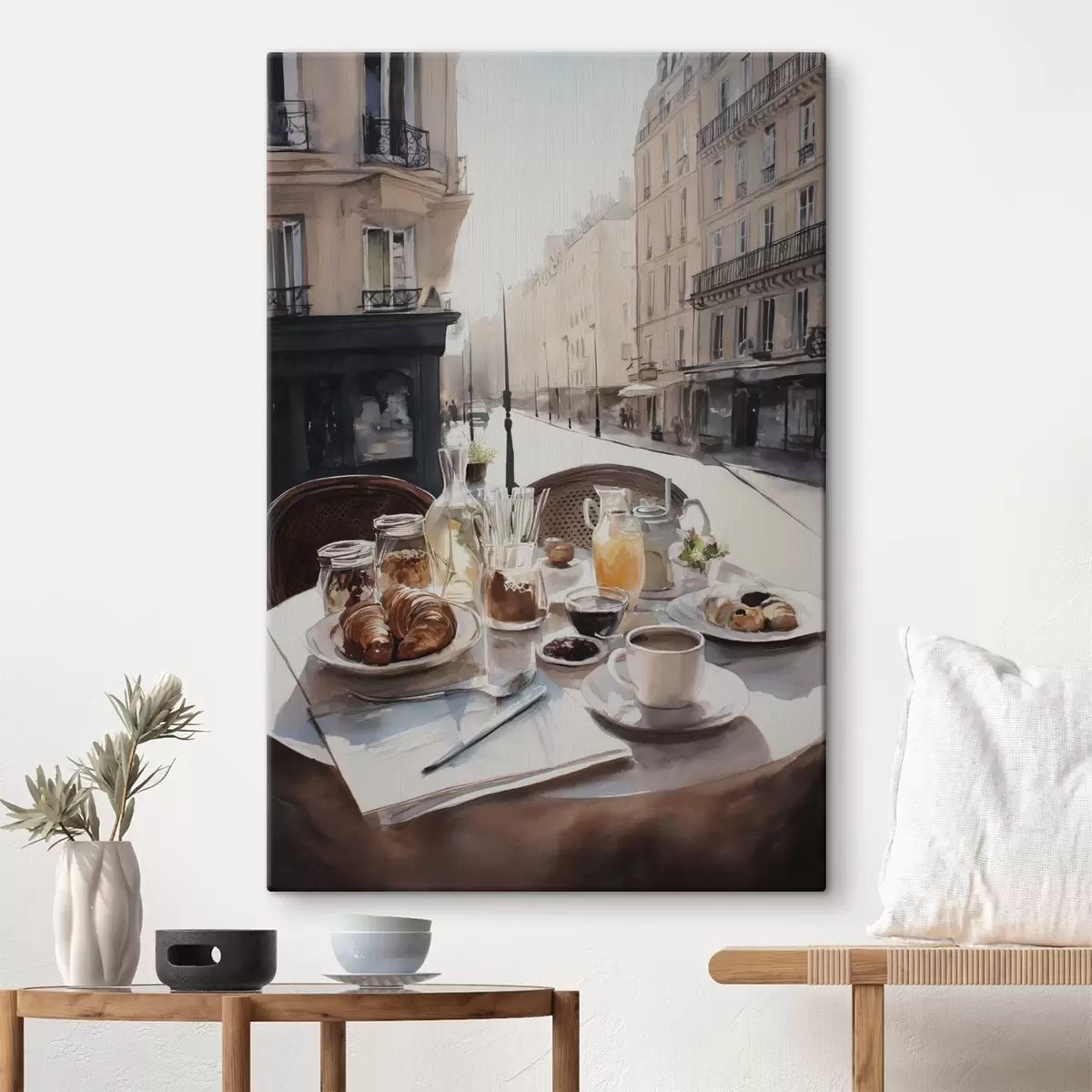 Fototapete frühstück in Paris s45725