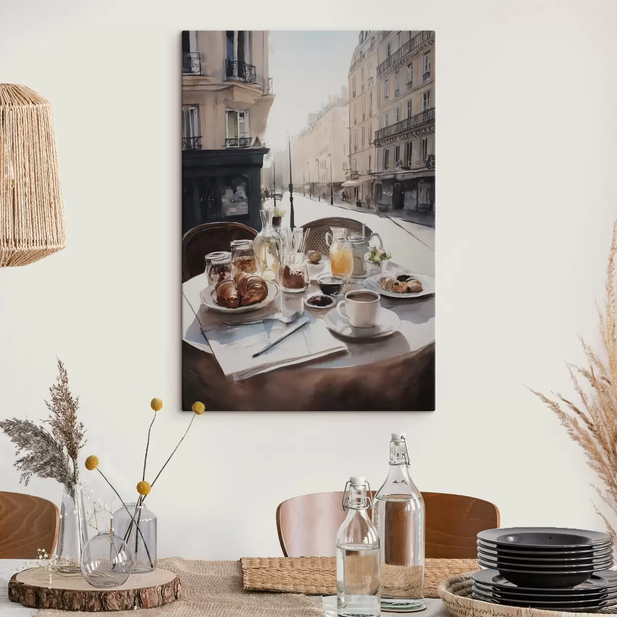 Fototapete frühstück in Paris s45725