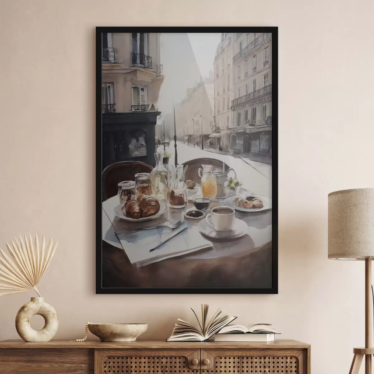 Poster frühstück in Paris f45725