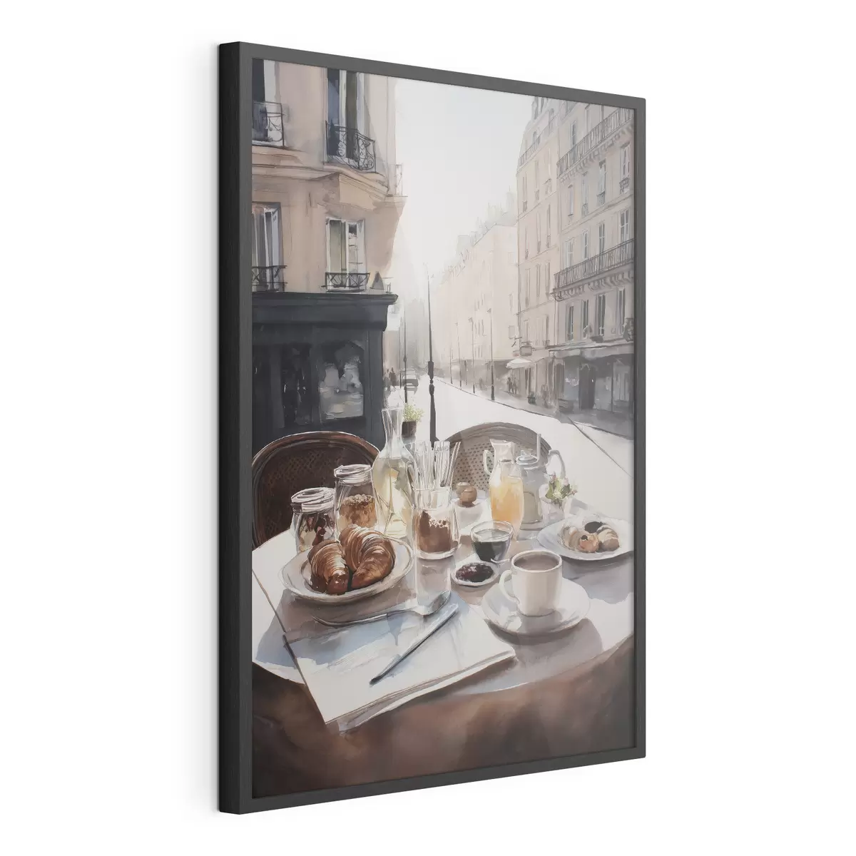 Poster frühstück in Paris f45725