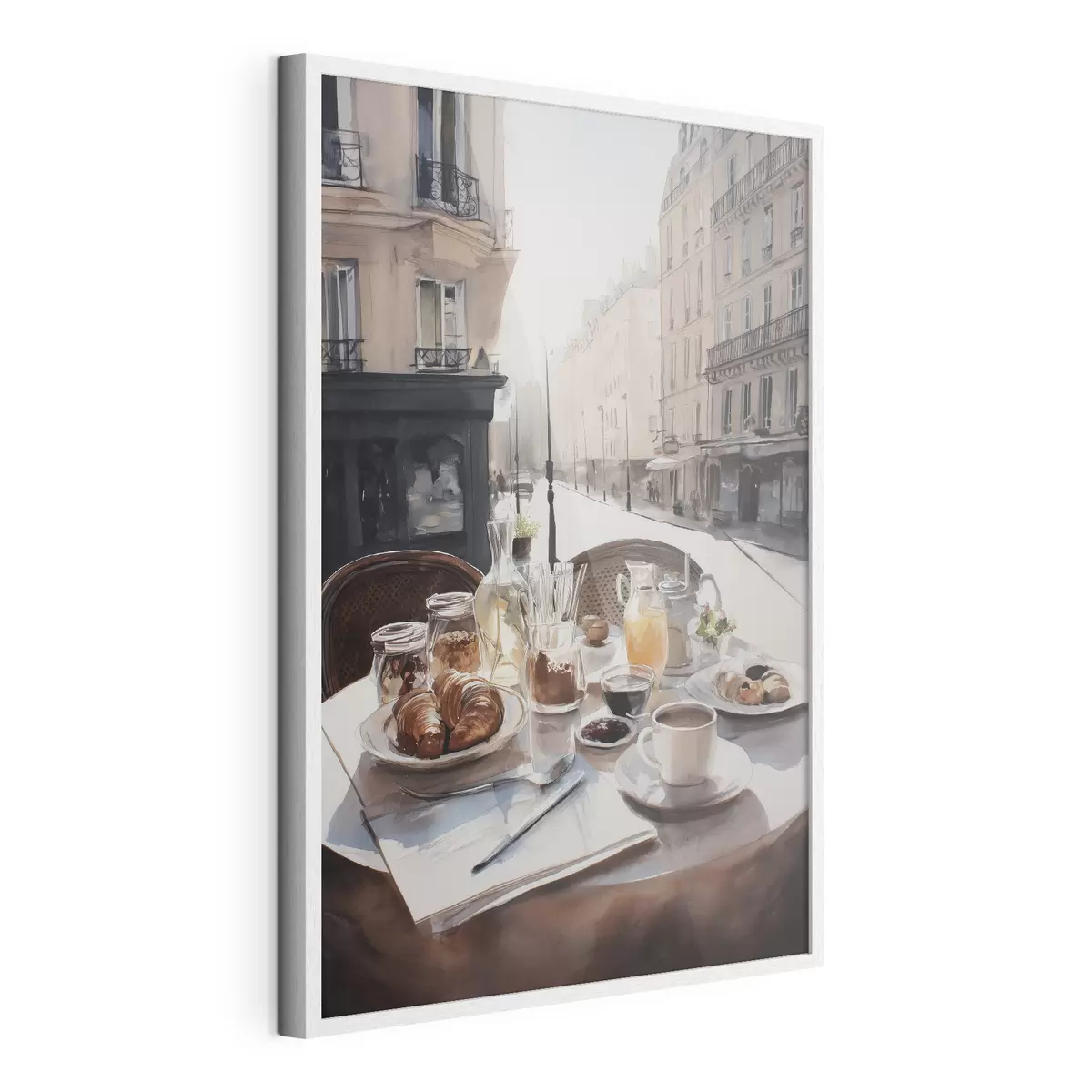 Poster frühstück in Paris f45725
