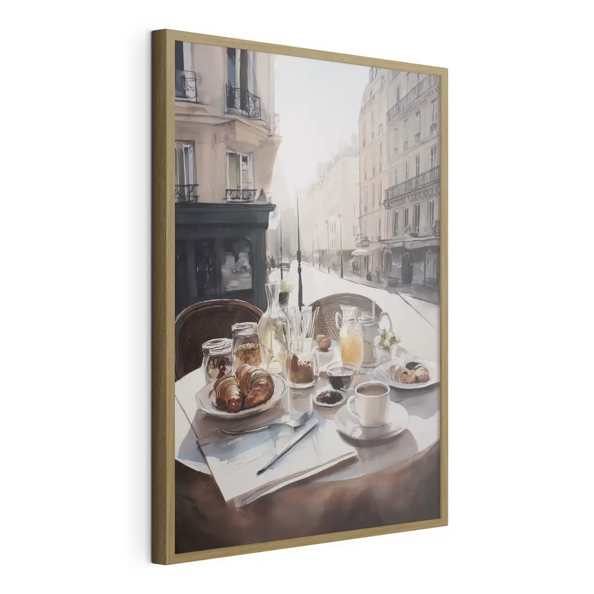 Poster frühstück in Paris f45725