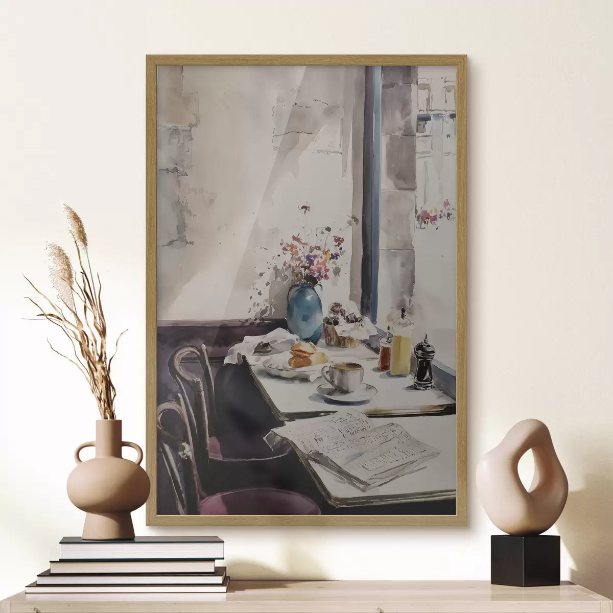 Poster frühstück in Paris f45726