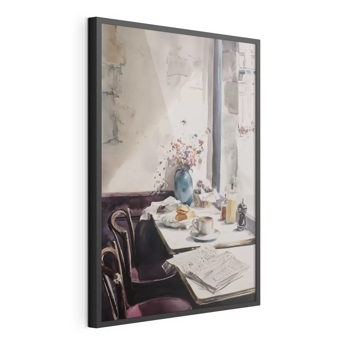 Poster frühstück in Paris f45726