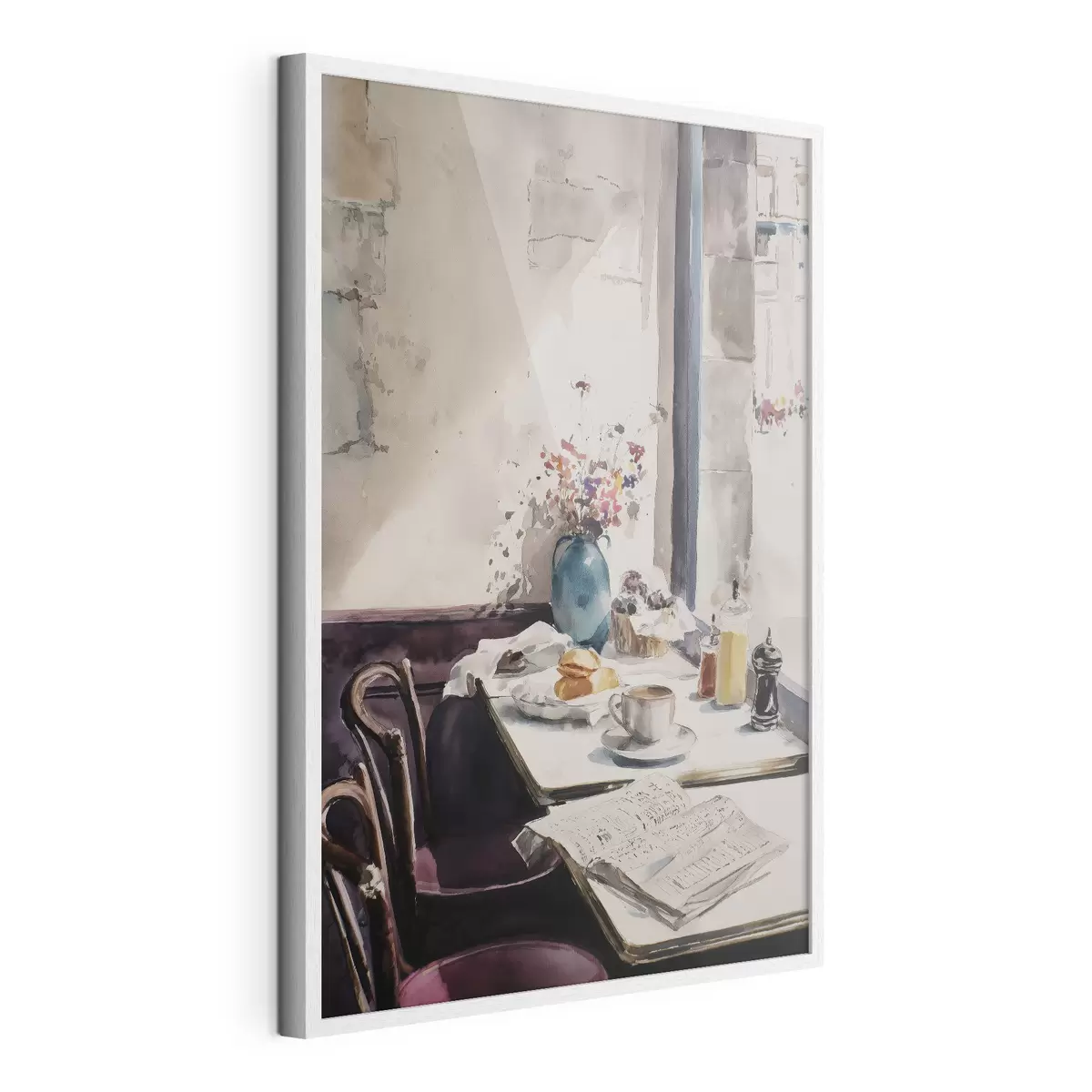 Poster frühstück in Paris f45726